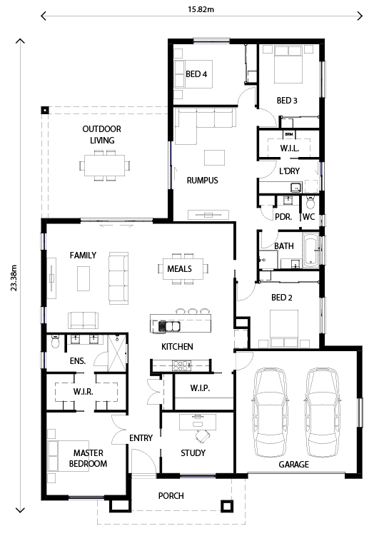 Howqua Floor Plan Howqua Floor Plan
