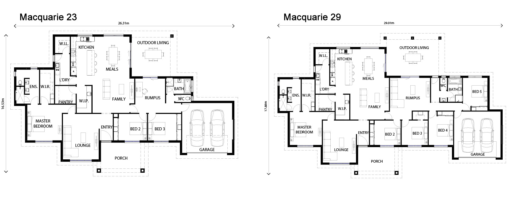 Macquarie 25A Floor Plan Macquarie 20 & 28 Floor Plan