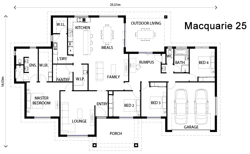 Macquarie 25A Floor Plan Macquarie 25A Floor Plan