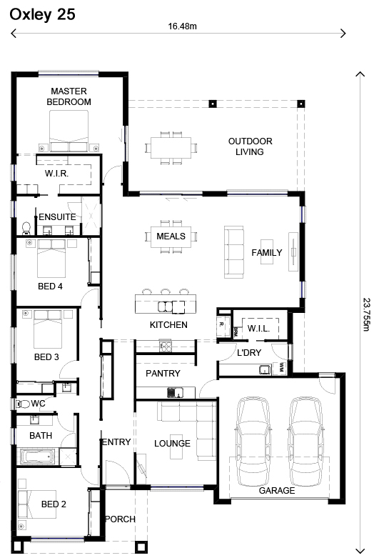 Oxley Floor Plan Oxley Floor Plan