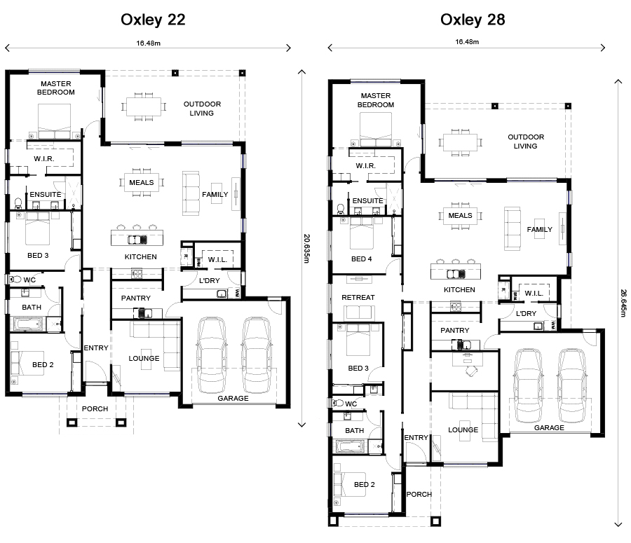 Oxley 22 & 28 Floor Plan Oxley 22 & 28 Floor Plan